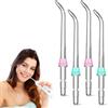 wlertcop Water Flosser - Irrigatore dentale ugello di ricambio per pulizia ortodontica, staffe, denti e gengive, confezione da 4 (WP-100), ricambi Water Flosser Ricambi Basic cavo Waterpik