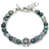 Giovanni Raspini Bracciale Rosa Dei Venti Diaspro Verde 12570L