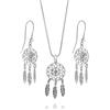 LillyMarie Set Di Gioielli In Argento Da Donna Con Ciondolo Acchiappasogni E Catena Regolabile