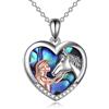 YFN Collana per Ragazze e Cavalli per Ragazze Gioielli per Cavalli in Argento Sterling Regali per Cavalli per le Donne