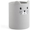 Back2Fun - Portapenne per bambini in morbido silicone, portapenne multiuso con simpatico motivo animale, per organizzare articoli scolastici, cancelleria divertente pensata per il ritorno a scuola o