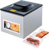 VEVOR Macchina sottovuoto a camera 260W confezionatrice sottovuoto dimensioni compatte 260mm in cucina domestica e per uso commerciale per alimenti umidi, carni, marinate
