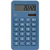 Miquelrius - Calcolatrice solare da ufficio, Calcolatrice a 10 cifre con tasti grandi e display LCD di facile lettura, Design compatto ed efficiente per ufficio e casa, Blu