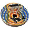 A-Star 7 tasti fatti a mano in noce di cocco dipinta Kalimba Thumb Piano Mbira con design animale