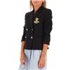 Polo Ralph Lauren Blazer doppiopetto nero con logo