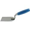 Knauf Pomello Cazzuola Spatola per Small di gesso Spatola dimensioni - Spatola in acciaio inox con manico in legno per anruehren gipser e viaggerà di Spatola di dimensioni e polvere, inossidabile