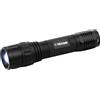 Velamp Panther - Torcia LED Ricaricabile 800 Lumen - Zoom Regolabile, Fino a 300m, Batteria Inclusa, Micro USB, IPX4 - Torcia Tattica Compatta per Esterni, Lavoro, Emergenza