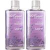 DIAMOND INTERNATIONAL LE CANNET | Eau De Cologne - Acqua di Colonia Donna, Profumo Naturale e Sensazione di Freschezza, Perfetta per chi Ama le Fragranze più Classiche, Lavanda, 500 ml (Confezione da 2)