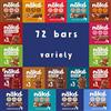 Free From Direct Barrette Nakd Barrette Nakd con frutta e noci Spuntini salutari per adulti e bambini. Cibo da bar per la colazione. Barrette vegane, senza latticini, senza frumento e senza glutine. (72 Barrette)