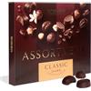 Roshen Assortment Dark Chocolate Scatola Cioccolatini Fondenti, Praline Ripiene Gourmet con Crème Brûlée, Crema alla Nocciola, Fondente al Caffè, Crema di Nocciola Fondente, Ideale per Compleanni