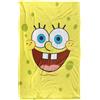 LOGOVISION Spongebob Spongebob Goofy Smile Face Coperta super morbida al tatto setoso - 91 x 147 cm
