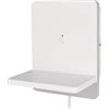 Trio Leuchten LED Wandleuchte Fairfield 248670131, Metall Weiß matt, 9 Watt LED, induktives Ladefeld, USB Ladebuchse, dimmbar