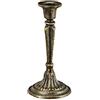 Relaxdays Portacandele, in Design Vintage, per Candele Lunghe, Shabby Chic, Antico, Dimensioni HxD 19 x 9 cm, Bronzo