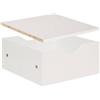 5 five simply smart Five - Cassetto e ripiano per ripiano Colore Bianco 31 x 31 cm Mix n' modul