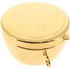 SHALOM - Teca Classica con Incisione IHS. Dimensioni 3,2x5,4 Cm