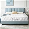 YIDATONG Materasso 140 x 190, Molle Insacchettate e Memory Foam, Altezza 28 cm | Materasso Matrimoniale, Certificato Oek-Tex, Ergonomico 7 Zone, Anallergico, Antiacaro, Traspirante, Ortopedico, Comfort