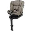 Foppapedretti Iturn PRO i-Size seggiolino auto girevole 360° per bambini da 40 a 150 cm di altezza, Desert