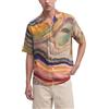 Desigual Cam_Color Waves T-Shirt Uomo (Pacco da 1)