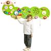 VEVOR Pannello Sensoriale Montessori da Parete, Pannello con 12 attività Interattive per Bambini, Gioco Educativo in Legno per Bambini 3-12 Anni, Centro di Apprendimento per Sala Giochi, Asilo e Aula