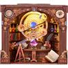 ETKVR Book Nook per Adulti, Casa Bambole in Miniatura, Puzzle 3D Booknook | con luce LED, kit diorama per decorazione libreria, regalo di Natale per compleanni