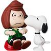 Medicom Toy Peanuts: Peppermint Patty & Snoopy Ultra Detail Figure Series 17