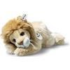 Steiff Peluche Piccolo amico Leone Leo, dolce animale di stoffa con occhi in plastica per bambini, ragazzi e ragazze, pupazzo di 22 cm, beige, 280092