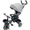 GIODICART Triciclo Evolutivo Moov-1 4-in-1 per Bambini dai 18 mesi (Grigio)