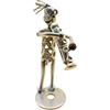 Handmade Generico Figura in acciaio suonatore di clarinetto idea regalo fatta a mano | Fatta a Mano