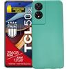 KEJI Cover Custodia in TPU, Morbido Custodia Cover Slim Anti Scivolo Custodia Protezione Posteriore Cover Antiurto per TCL 40 Nxt Paper 4G / TCL 50 SE (tiffany)