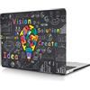 HLAAJJX Custodia per Macbook Air 13 pollici 2017 2016 2015 2014 2013 2012 2011 2010 Pubblicazione Modello A1466 A1369, Copertina Rigida in Plastica Protettiva, Creativo