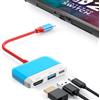 GKEAPZA Dock TV Mini Switch 3 in 1: 4K HDMI, USB 3.0 e ricarica USB-C 100W portatile da viaggio per Nintendo Switch/OLED/Switch2