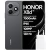 HONOR X8d 4G Smartphone, Display AMOLED 6,77 3000 nits, Fotocamera 108MP, Batteria 7000mAh, Ricarica 45W, 8+256GB, Resistenza Acqua IP65 (Velvet Black, 512, GB, 8, GB)