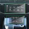 JINFOLI Pellicola protettiva for schermo in vetro temperato for navigazione for auto, for Audi, Q8 2019 2020 2021 Radio GPS LCD Cruscotto Protezione schermo Pellicola di navigazione(Up and down screen