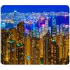 ELLENNE Tappetino Mousepad 240x200mm | Skyline Illuminato | C93 | Tappetino per Mouse 240x200mm | Superficie in Lycra Ultra-Liscia | Antiscivolo, Lavabile per Casa Ufficio Laptop PC Gaming