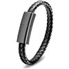 SAMERIO USB C a USB C Cavo di Ricarica Rapida Corto 22.5cm Caricatore Portatile Bracciale Cavi Trasmissione dei Dati per i phone 16 15 Sam Sung Galaxy Android Perfetto per Natale Compleanno San Valentino