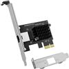 WAVLINK Scheda di rete PCIe WAVLINK 2,5G Base-T, adattatore Ethernet PCI Express 2500/1000/100Mbps con RTL8125B, scheda NIC 2,5G per Windows 11/10/8/8.1/7 e Linux con staffa a basso profilo
