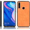 Jiajihua Custodia Compatibile con Honor 9X,Compatibile con Honor 9X Pro/Huawei Y9s [Struttura in pelle PU][PU+PC+TPU] 3 in 1 Copertura per fotocamera Brown