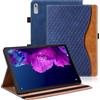 Vkooer Custodia per Lenovo Tab P11 2nd Gen 11,5 pollici 2022 Cover Protettiva Pelle PU (TB-350FU/350XU) Flip Tasca Case con Auto Svegliati/Sonno e Supporto Funzione - Azul marino