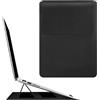 AOOSU Pollici Custodia Laptop, 13 Pollici Laptop Sleeve, Compatibile con Adatta a Laptops e Notebook, HP, Acer, Asus (Nero)