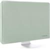 MOSISO Coperchio in Poliestere Antiurto Monitor 22/23/24/25 pollici,Schermo | LCD Anti-Statico/LED/Protettiva Custodia Compatibile con iMac/PC/Desktop Computer/TV 22-25 pollici,Verde Antico