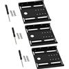 eMagTech 3 Pezzi di Montaggio per Hard Disk HDD SSD da 2,5 A 3,5 Compatibile con Samsung Compatibile con Kingston