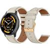 LanQii 22 mm Pelle Cinturino Compatibile con Garmin Venu 4 45mm/Venu 3 45mm/Venu 2/Vivoactive 4, Molle Pelle di Cinturini di Ricambio per Garmin Forerunner 570 47mm/265/255/255 Music | Cinturino di ricambio in morbida pelle PU, per Garmin Forerunner …