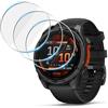 Lemxiee 3 Pezzi Pellicola Vetro Temperato per Garmin Fenix 8/9/8 Pro/9 Pro 47mm