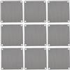 eMagTech 20 Pezzi Griglia Filtro Ventola Computer PVC 80x80mm Compatibile Con Sistema Ventola Di Computer O Altri Dispositivi Elettrici