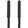 eMagTech 2 Pezzi 8DB SMA Femmina Antenna Doppia Banda Antenna Stick Colla 2400-2500mhz/5150-5850mhz Per Router 16 Cm