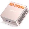 GEEKOM A5 Edizione 2027 Mini PC con AMD Ryzen 7 7730U,16GB RAM e 256GB SSD | Doppia HDMI,4 Schermi,WiFi 6 e BT5.4,Gigabit Ethernet,Lettore di Schede SD,Mini Computer Desktop Multiuso