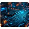 ELLENNE Tappetino Mousepad 240x200mm | Cuore Digitale | C97 | Tappetino per Mouse 240x200mm | Superficie in Lycra Ultra-Liscia | Antiscivolo, Lavabile per Casa Ufficio Laptop PC Gaming