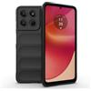 ESHUYI Cover Silicone Liquido per Motorola Moto G37 Power/G77 Power | Protezione Anti-Germi e Fodera in Microfibra, Custodia protezione antiurto, Nero