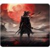 ELLENNE Tappetino Mousepad 240x200mm | L'Ombra del Ronin | C107 | Tappetino per Mouse 240x200mm | Superficie in Lycra Ultra-Liscia | Antiscivolo, Lavabile per Casa Ufficio Laptop PC Gaming