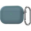 GIOPUEY Cover Compatibile con Airpods Pro 3 2025, Cilicone Custodia, Ultrasottile Case Cover, Antiurto, Resistente ai Graffi - Verde militare